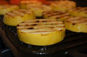 Grilled squash