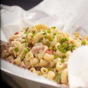 macaroni and tasso salad