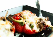 Meat Lover's Stuffed Peppers