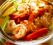 Besh Pickled Shrimp