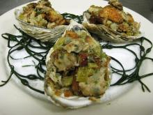 Cajun Stuffed Oysters