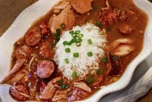 Chicken and Smoked Sausage Gumbo