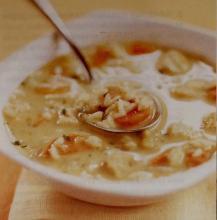 Lemony Chicken And Rice Soup