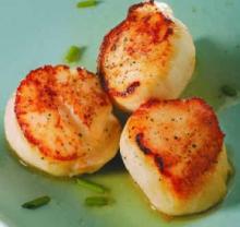  Seared Scallops