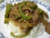 Pepper Steak over Rice