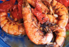 Grilled Shrimp with Crushed Fresh Tomatoes