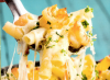 Garlicky Shrimp Alfredo Bake