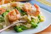 Shrimp Alfredo with Broccoli