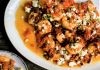 Shrimp with Feta Cheese